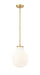 Z-Lite - 7510P10-MGLD - One Light Pendant - Newbury - Modern Gold