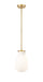 Z-Lite - 7511P8-MGLD - One Light Pendant - Newbury - Modern Gold