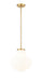 Z-Lite - 7512P13-MGLD - One Light Pendant - Newbury - Modern Gold