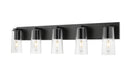 Z-Lite - 826-5V-MB - Five Light Vanity - Titus - Matte Black