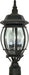 Nuvo Lighting - 60-899 - Three Light Post Lantern - Central Park - Textured Black
