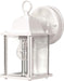 Nuvo Lighting - 60-636 - One Light Wall Lantern - Cube Lantern - White
