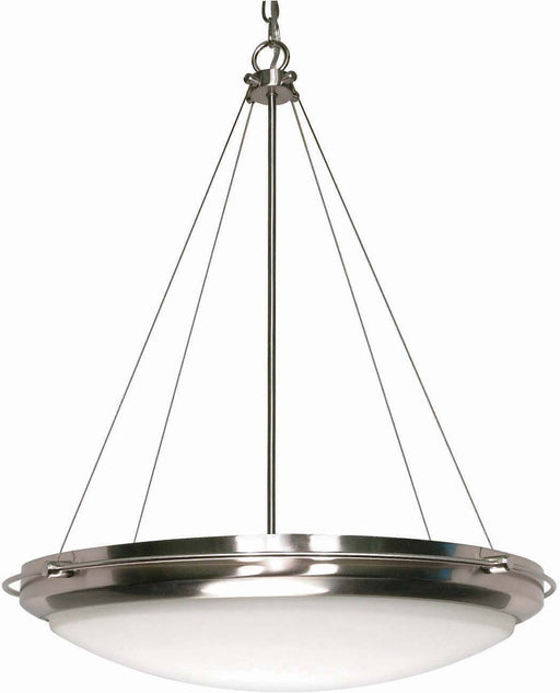 Nuvo Lighting - 60-610 - Three Light Pendant - Polaris - Brushed Nickel