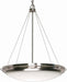Nuvo Lighting - 60-610 - Three Light Pendant - Polaris - Brushed Nickel