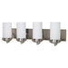 Nuvo Lighting - 60-614 - Four Light Vanity - Polaris - Brushed Nickel