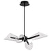 Nuvo Lighting - 62-2283 - LED Chandelier - Sedona - Matte Black