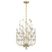 Savoy House - 1-3597-4-127 - Four Light Chandelier - Irina - Noble Brass