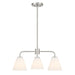 Savoy House - 1-4013-3-SN - Three Light Chandelier - Blair - Satin Nickel