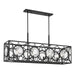 Savoy House - 1-5066-8-89 - Eight Light Linear Chandelier - Balfour - Matte Black