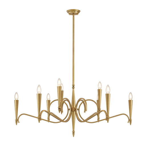 Savoy House - 1-9417-9-220 - Nine Light Chandelier - Tremont - Riviera Brass