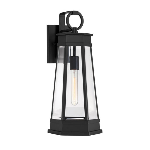 Savoy House - 5-206-BK - One Light Outdoor Wall Lantern - Payne - Matte Black