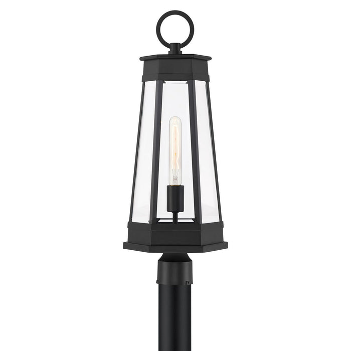 Savoy House - 5-209-BK - One Light Outdoor Post Lantern - Payne - Matte Black
