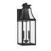 Savoy House - 5-607-BK - Two Light Outdoor Wall Lantern - Emery - Matte Black