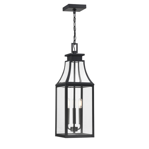 Savoy House - 5-608-BK - Three Light Outdoor Hanging Lantern - Emery - Matte Black