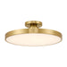 Savoy House - 6-2969-1-322 - LED Semi-Flush Mount - Thayer - Warm Brass