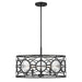 Savoy House - 6-5065-5-89 - Five Light Convertible Semi-Flush /Pendant - Balfour - Matte Black