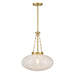 Savoy House - 7-1740-1-322 - One Light Pendant - Willow - Warm Brass