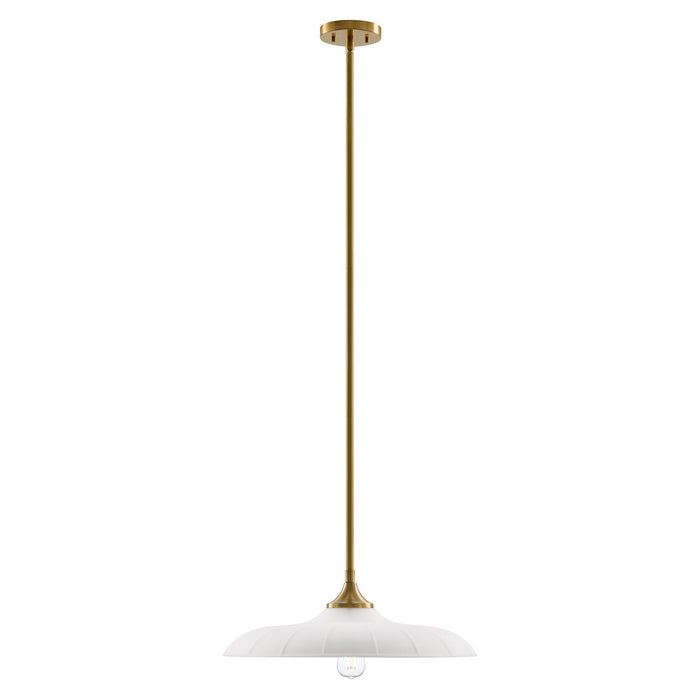 Savoy House - 7-4286-1-322 - One Light Pendant - Hadley - Warm Brass