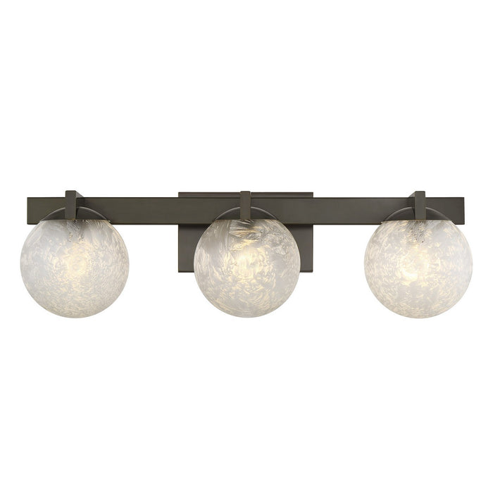 Savoy House - 8-1017-3-15 - Three Light Bathroom Vanity - Darien - Mediterranean Bronze