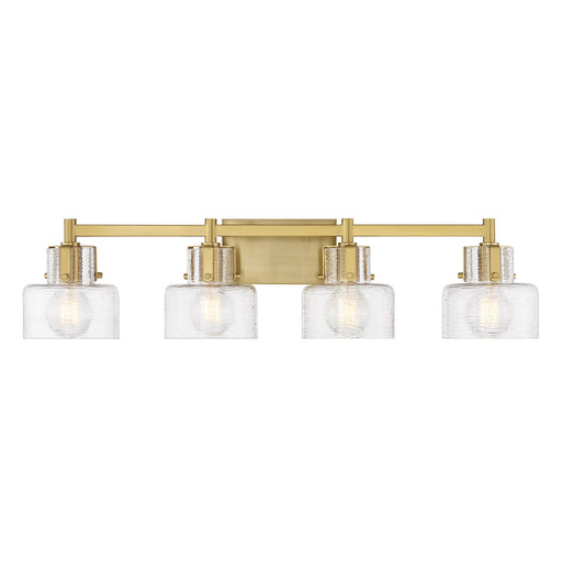 Savoy House - 8-1030-4-322 - Four Light Bathroom Vanity - Dover - Warm Brass