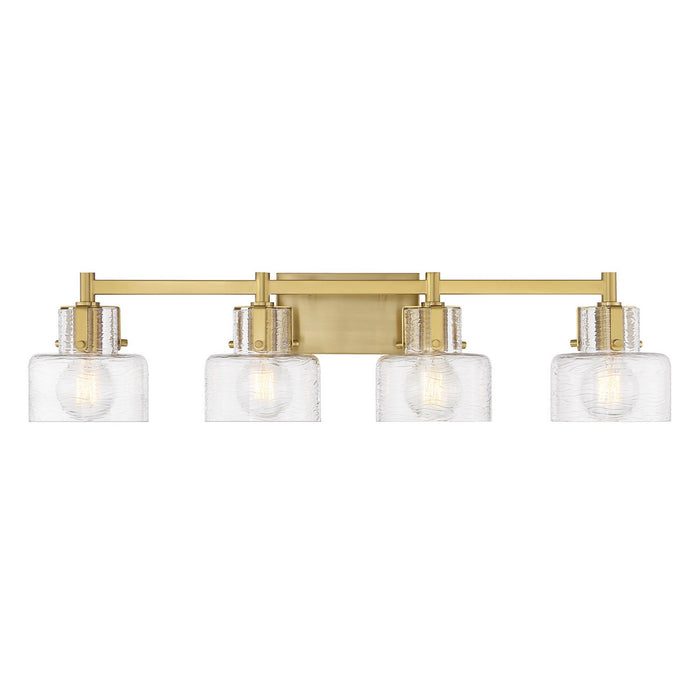 Savoy House - 8-1030-4-322 - Four Light Bathroom Vanity - Dover - Warm Brass