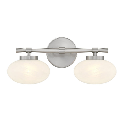 Savoy House - 8-1050-2-SN - Two Light Bathroom Vanity - Barrow - Satin Nickel
