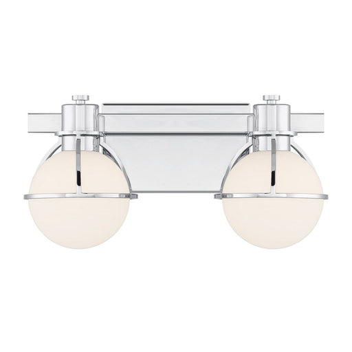 Savoy House - 8-1060-2-11 - Two Light Bathroom Vanity - Pierce - Chrome