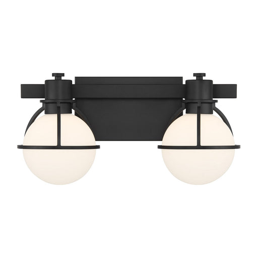 Savoy House - 8-1060-2-BK - Two Light Bathroom Vanity - Pierce - Matte Black