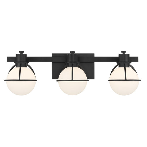 Savoy House - 8-1060-3-BK - Three Light Bathroom Vanity - Pierce - Matte Black