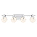 Savoy House - 8-1060-4-11 - Four Light Bathroom Vanity - Pierce - Chrome