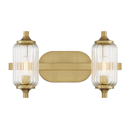 Savoy House - 8-3024-2-322 - Two Light Bathroom Vanity - Holton - Warm Brass