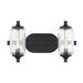 Savoy House - 8-3024-2-BK - Two Light Bathroom Vanity - Holton - Matte Black