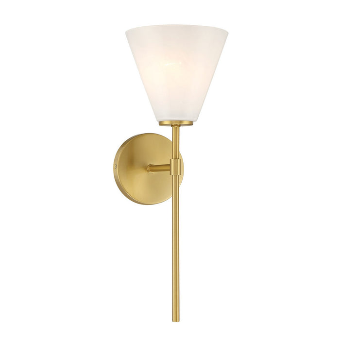 Savoy House - 9-4010-1-322 - One Light Wall Sconce - Blair - Warm Brass