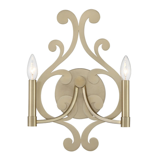 Savoy House - 9-6094-2-127 - Two Light Wall Sconce - Lombard - Noble Brass