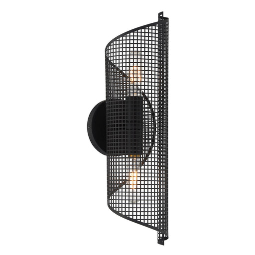 Savoy House - 9-8030-2-89 - Two Light Wall Sconce - Hillbourne - Matte Black