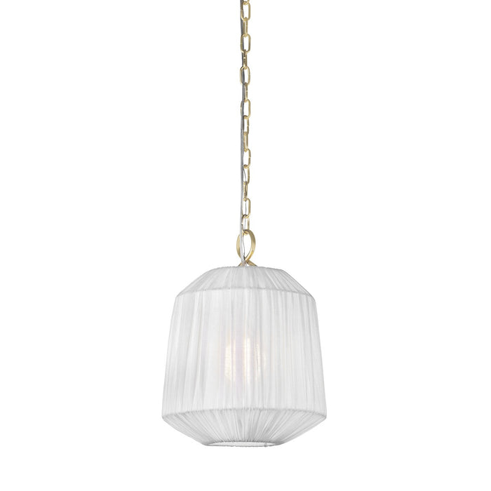 Mitzi - H1011701S-AGB - One Light Pendant - Amanza - Aged Brass