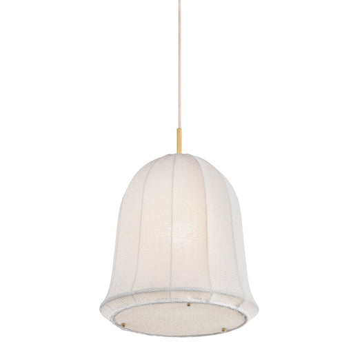 Mitzi - H982701-AGB - One Light Pendant - Risa - Aged Brass