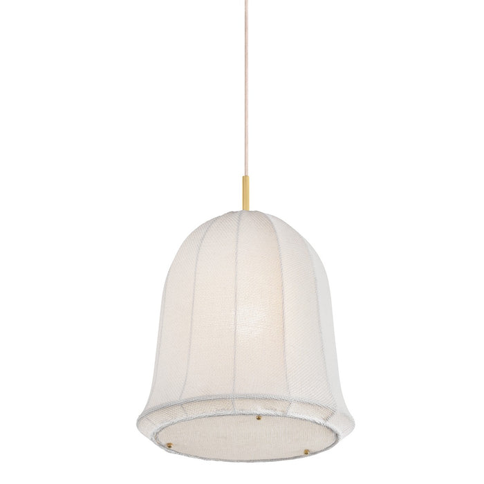 Mitzi - H982701-AGB - One Light Pendant - Risa - Aged Brass