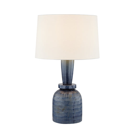 Mitzi - HL1042201-AGB/CDB - One Light Table Lamp - Russo - Aged Brass/Ceramic Washed Cobalt