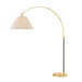 Mitzi - HL1043401-AGB/TRB - One Light Floor Lamp - Janie - Aged Brass/True Bronze