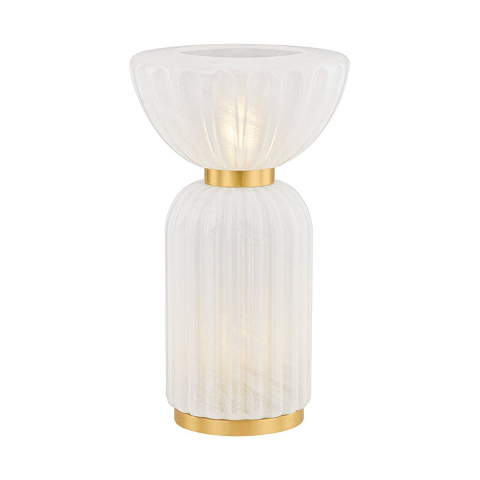 Mitzi - HL980202-AGB - Two Light Table Lamp - Cordelia - Aged Brass