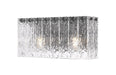 Z-Lite - 1943-2V-MB - Two Light Vanity - Glacier - Matte Black