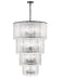 Z-Lite - 1943-48MB - 18 Light Chandelier - Glacier - Matte Black