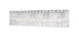 Z-Lite - 1943-4V-CH - Four Light Vanity - Glacier - Chrome