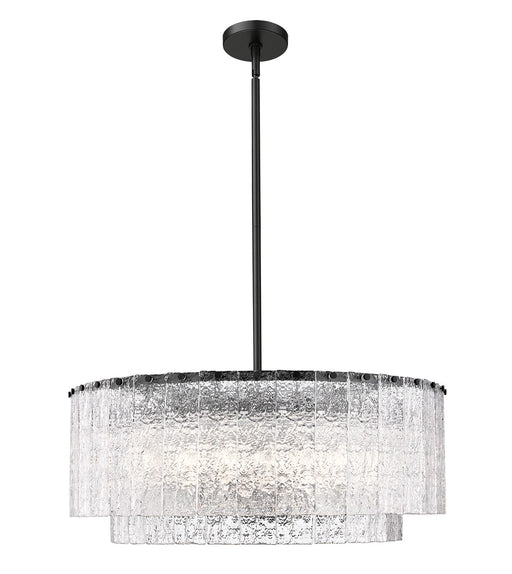 Z-Lite - 1943P32-2-MB - 12 Light Pendant - Glacier - Matte Black
