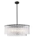 Z-Lite - 1943P32-2-MB - 12 Light Pendant - Glacier - Matte Black
