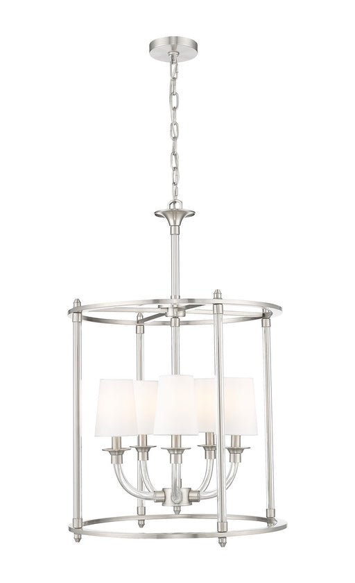 Z-Lite - 1950-5C-BN - Five Light Chandelier - Katerina - Brushed Nickel