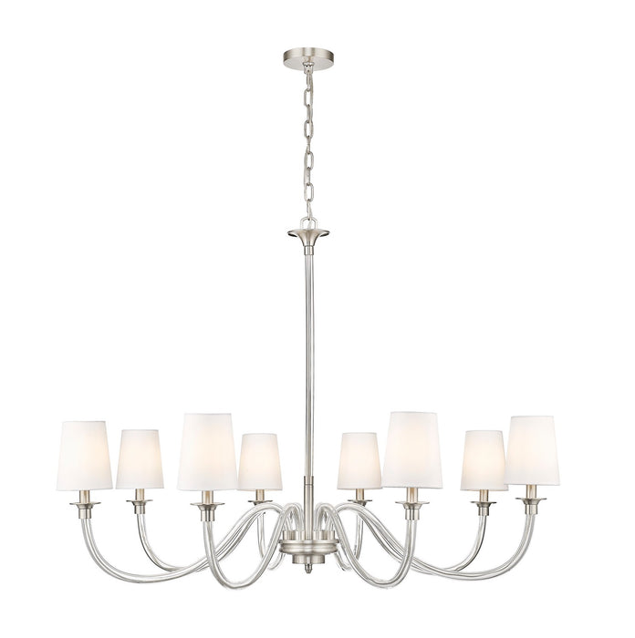 Z-Lite - 1950-8BN - Eight Light Chandelier - Katerina - Brushed Nickel