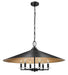Z-Lite - 1953-32MB - Six Light Pendant - Rialto - Matte Black
