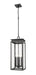 Z-Lite - 5018CHB-BK - Four Light Outdoor Chain Mount Ceiling Fixture - Nova - Black